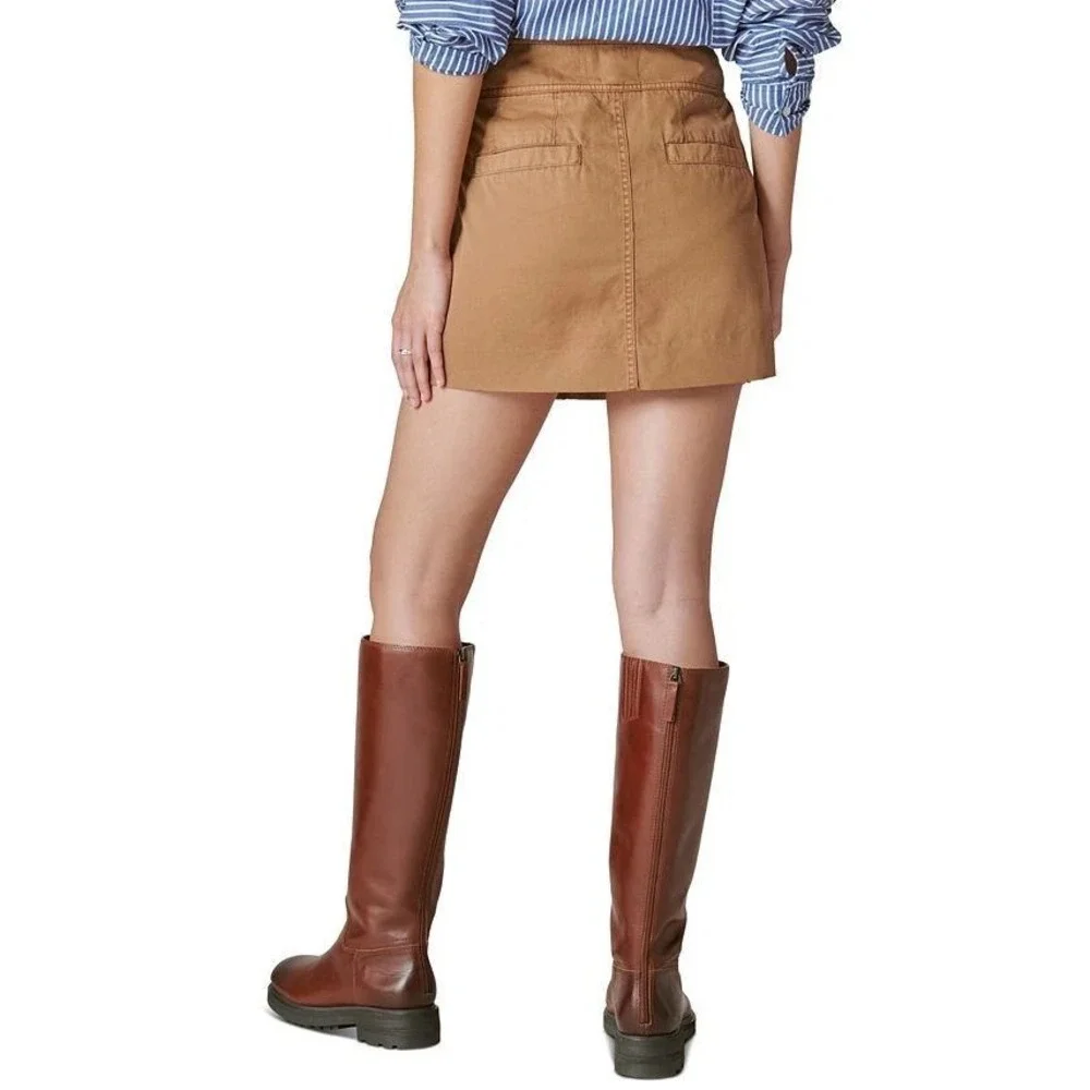Lucky Brand Women's Clean Cargo Mini Skirt, Color Chipmunk, XXL‎ /#7224
